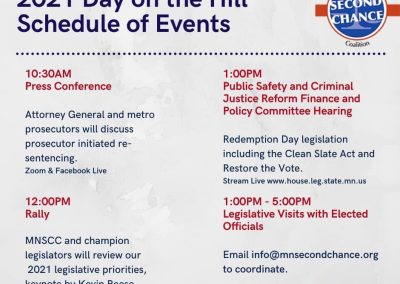 February 23, 2021: Second Chance Day on the Hill