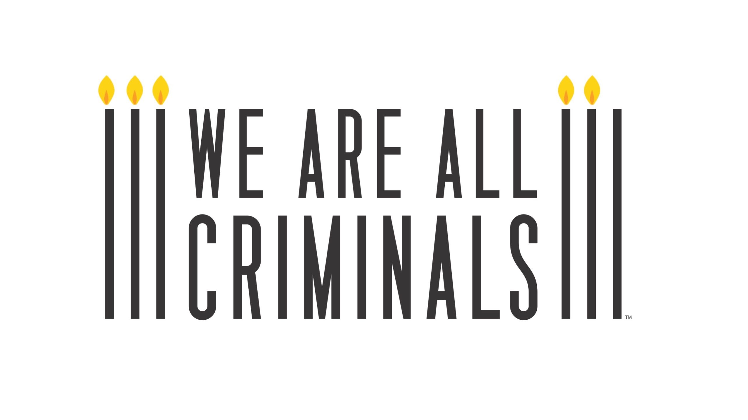 We Are All Criminals Fifth Bday bash logo